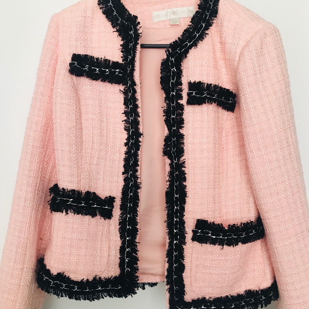Boston Proper Tweed jacket